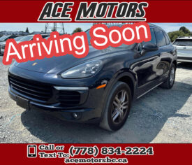 2016 Porsche Cayenne – Low kms!!!Coming Soon